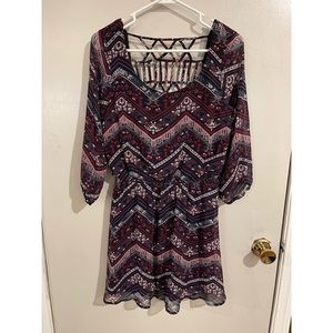3/4 sleeve dress